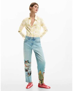 Desigual Amalfi Jeans Trousers - Blue