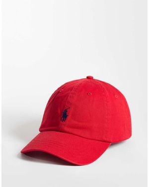 Polo Ralph Lauren Icon Logo Baseball Cap - Red