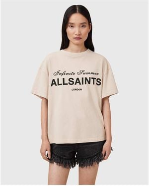 AllSaints Avri Tee - Natural