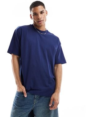 ASOS – basic-t-shirt - Blau