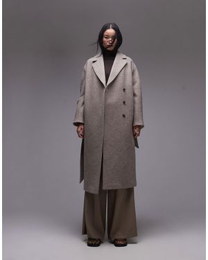 & Other Stories Belted Wool Coat - Gray