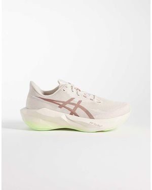 Asics Novablast 6 Running Trainers - Natural