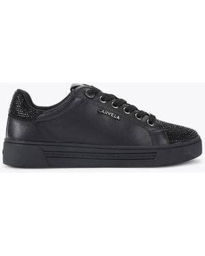 Carvela Kurt Geiger Daze Toe Cap Trainers - Black