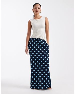 Threadbare – jersey-maxirock - Blau