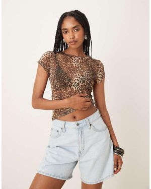 ASOS Baby T-Shirt Van Mesh - Wit