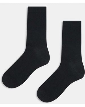 ASOS 2 Pack Smart Modal Socks - Black