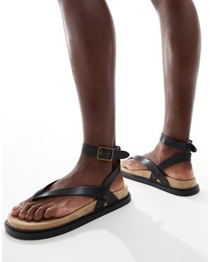 French Connection – sandalen - Braun