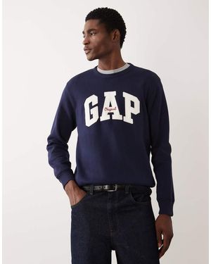 Gap Original Crew Neck Sweatshirt - Blue