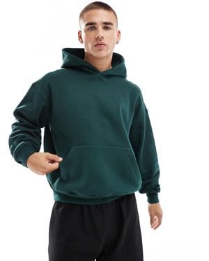 Cotton On Cotton On Box Fit Pullover Hoodie - Green