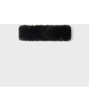 Stradivarius Faux-Fur Haarband - Wit
