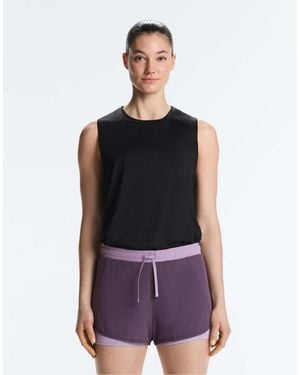 Oysho Technical Sleeveless T-Shirt - Black