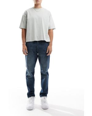 Only & Sons Yoke Tapered Fit Jeans - Blue