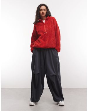Collusion Jogger baggy xl , ensemble coordonné - Rouge