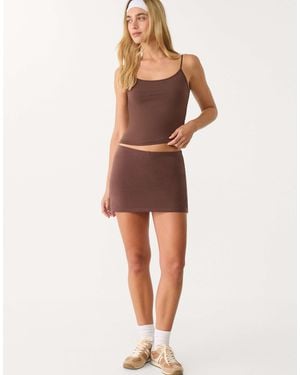Stradivarius Mini jupe-short - Neutre