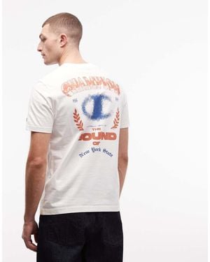 Champion Backprint Graphic T-Shirt - White