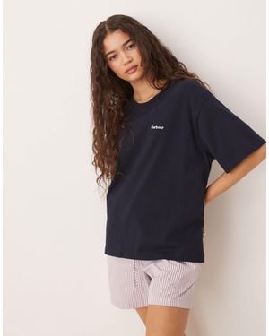 Barbour Jema Logo T-shirt - Blue