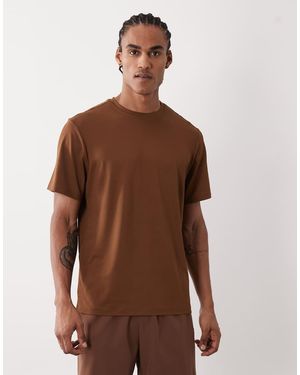 4505 Icon Quick Dry Mesh Training T-shirt - Brown