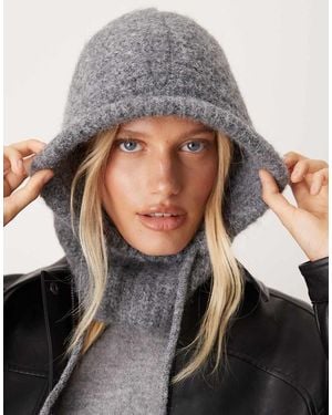 ASOS Knitted Hood - Grey