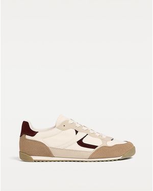 Stradivarius Retro Trainers - Natural