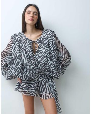 Lioness Elements Mini Dress - Blu