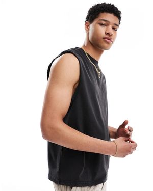 Pull&Bear Tank Top Singlet - Black