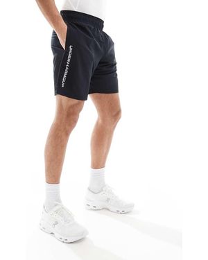 Under Armour Tech Woven Wordmark 8.25" Shorts - Blue