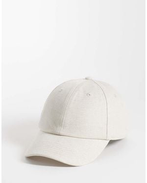 & Other Stories Rich Linen Cap - Natural
