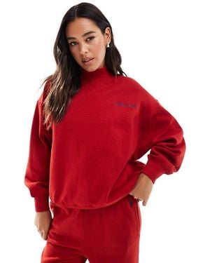 Polo Ralph Lauren Sweatshirt With Small Logo - Red