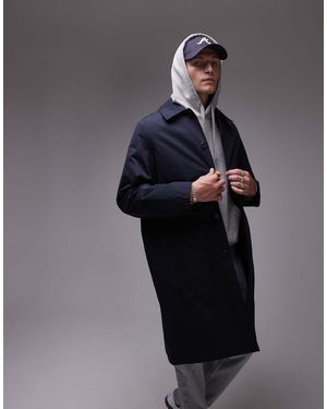 ARKET Abrigo Oscuro Extragrande De - Azul