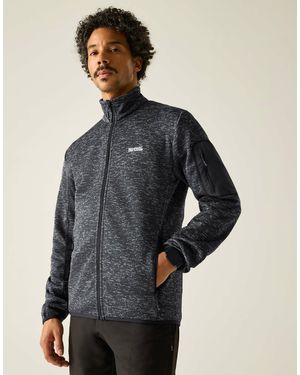Regatta Newhill - polaire zippée confortable - cendré - Bleu