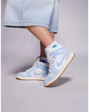 Nike Nike Air 1 Mid Trainers - Blue