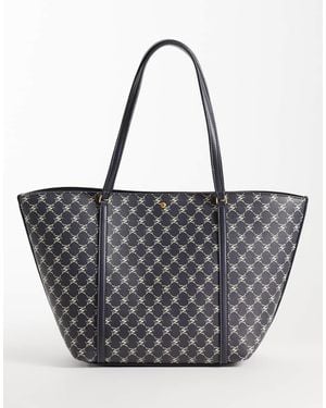 Mango Borsa Shopping Con Monogramma - Grigio
