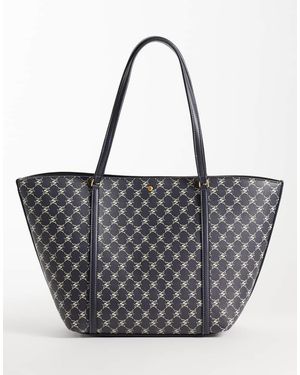 Mango Monogram Tote Tas - Grijs