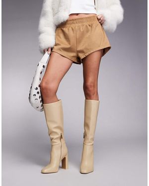 Steve Madden Ally Knee Boot - Natural