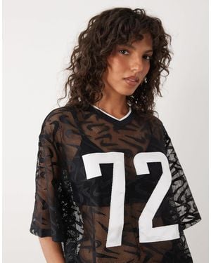 Nike Chill Woven Lace Jersey - Black