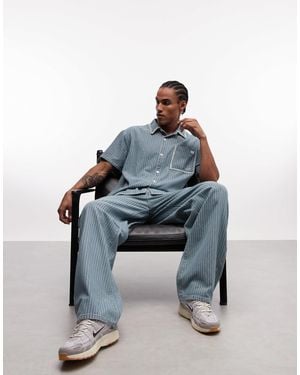 Liquor N Poker – superweite jeans - Blau