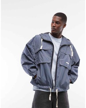 Element Parka A Azules Con Capucha De -Negro