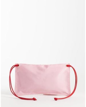 ASOS Bolso Clutch Tipo Pouch En - Rosa