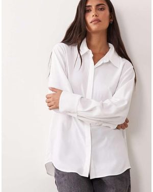 Mango Camicia Classica Bianca - Bianco