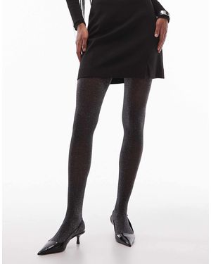 & Other Stories – glitzer-strumpfhose - Schwarz