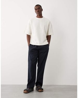 New Look Co-ord Wide Leg Trousers - White