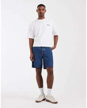 ASOS Circular Design Collection Denim Jorts - Blue