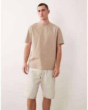 Jack & Jones Alex Loose Denim Shorts - Natural