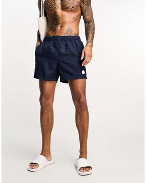River Island Zwemshort Met Kortere Lengte - Blauw