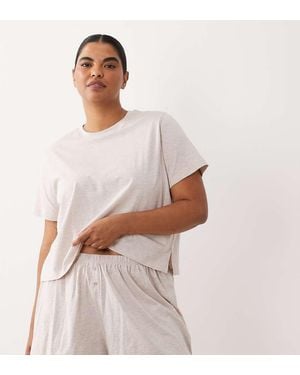 ASOS Asos Design Curve Mix & Match Cotton Pyjama Short - Pink