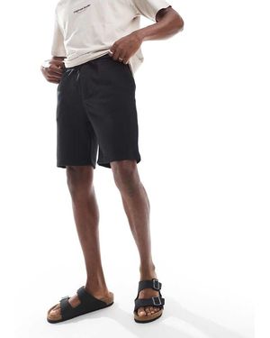 Brave Soul Jersey Shorts - Black