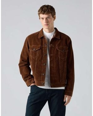 Levi's Corduroy Trucker Jacket - Brown