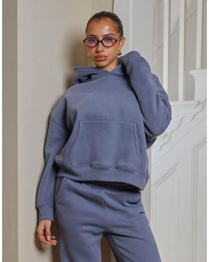 SIMMI X Mia Khan Maisy Essentials Hoodie - Blue