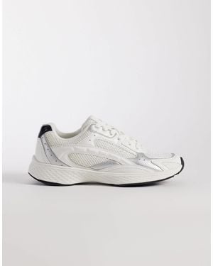 ASOS Doodle Lace Up Trainers - White
