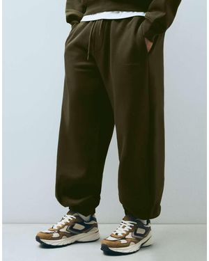 Bershka Volume joggers - Green